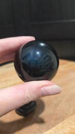 Regenboog Obsidiaan bol, Verzamelen, Mineralen en Fossielen, Ophalen of Verzenden