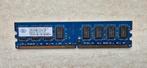2GB Nanya DDR2-800 computer Ram geheugen, Computers en Software, RAM geheugen, Gebruikt, Ophalen of Verzenden, DDR2, Desktop