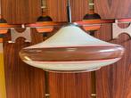 Vintage jaren 60 glazen hanglamp van Doria, Ophalen, Vintage design, ?, Minder dan 50 cm