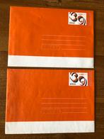 Twee,  Ongelopen oranje enveloppe TNT post 2006, Postzegels en Munten, Brieven en Enveloppen | Nederland, Ophalen of Verzenden