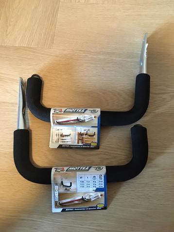 2x Mottez haak grijs/zwart Ø20mm 250mm beschikbaar voor biedingen