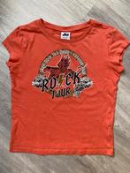 Oranje shirt met opdruk, Ophalen of Verzenden, Zo goed als nieuw, Meisje, Shirt of Longsleeve