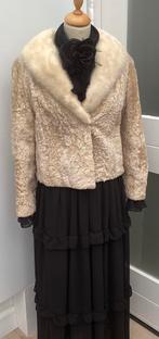 Boerenbruiloft kort bontjasje maat M, Ophalen of Verzenden, Zo goed als nieuw, Maat 38/40 (M), Carnaval