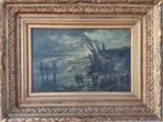 Olieverfschilderij gesigneerd Paul van de Venne, Antiek en Kunst, Kunst | Schilderijen | Klassiek, Ophalen of Verzenden