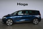 Renault Grand Scénic 1.2 TCe Intens Clima Cruise Control De, Auto's, Stof, Gebruikt, 4 cilinders, Blauw