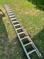 Uitschuifbare Ladder 2x4,50m, Doe-het-zelf en Verbouw, Ladders en Trappen, Gebruikt, Ophalen of Verzenden, Ladder, Opvouwbaar of Inschuifbaar