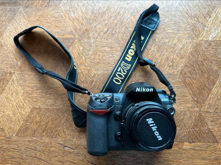 Nikon D200 spiegelreflexcamera met extra’s, Audio, Tv en Foto, Fotocamera's Digitaal, Gebruikt, Spiegelreflex, Nikon, Geen optische zoom