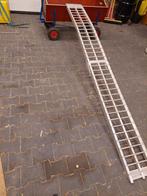 Oprijplaat aluminium opklapbaar, Ophalen