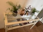 Ik verkoop een matwitte houten Console tafel., Ophalen, Gebruikt