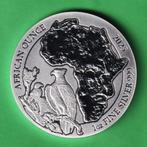 Rwanda, 50 Amafaranga 2025 zilver oz Vechtarend, Verzenden, Zilver