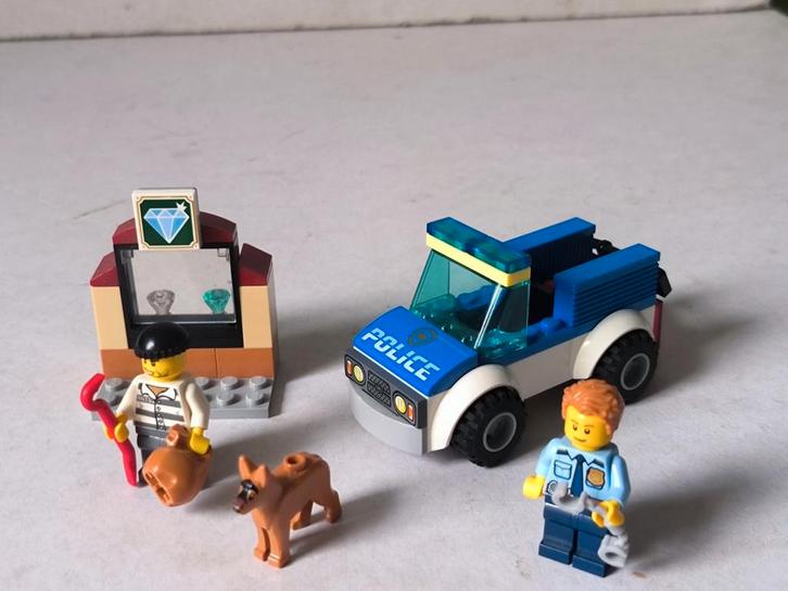 LEGO City Politie dog Unit Set, Kinderen en Baby's, Speelgoed | Duplo en Lego, Gebruikt, Lego, Complete set, Ophalen of Verzenden