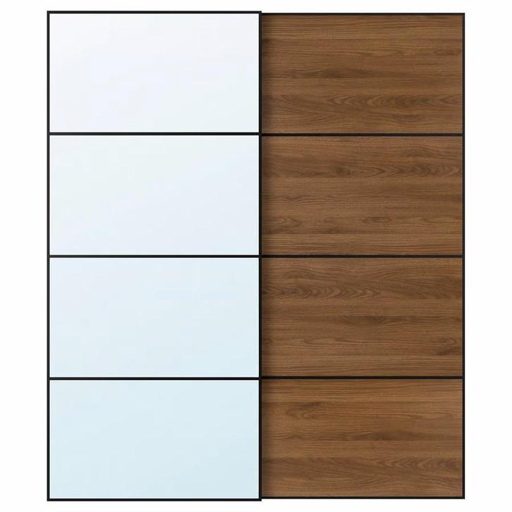 Schuifdeuren voor PAX kast (ikea) set van 2 (200x236 cm), Huis en Inrichting, Kasten | Kledingkasten, Nieuw, 200 cm of meer, 200 cm of meer