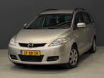 Mazda 5 1.8 Touring 7-PERSOONS AIRCO/TREKHAAK, Auto's, Stof, Beige, Origineel Nederlands, Bedrijf