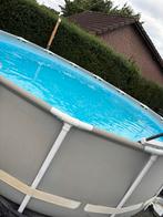Intex zwembad 457 rond, 120 cm of meer, Gebruikt, Rond, 300 cm of meer