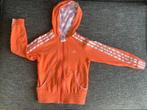 Oranje Adidasvest maat 116, Meisje, Trui of Vest, Gebruikt, Ophalen of Verzenden
