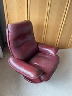 Relax stoel, Ophalen, Gebruikt, Leer, 75 tot 100 cm