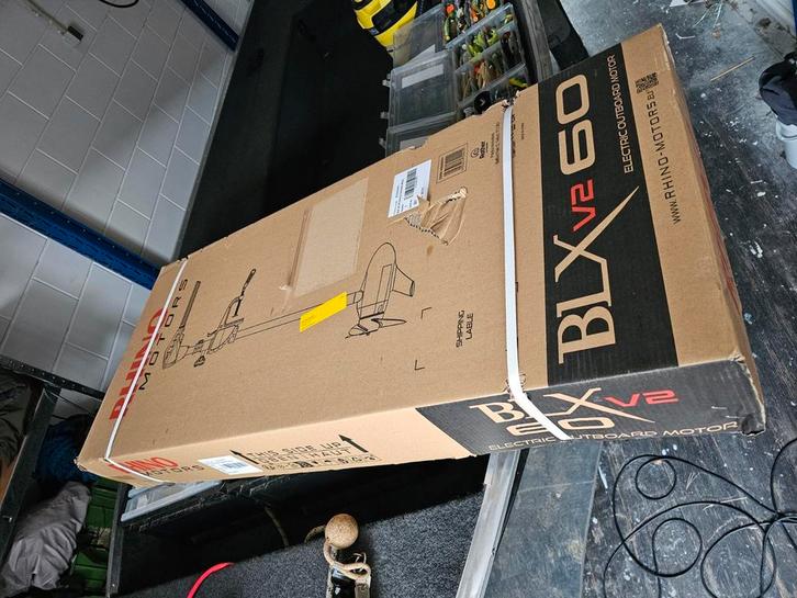 Rhino BLX V2 60 electromotor nieuw inc volledige garantie, Watersport en Boten, Hengelsport | Karpervissen, Nieuw, Overige typen