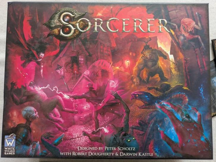 Sorcerer Bordspel - Compleet, Hobby en Vrije tijd, Gezelschapsspellen | Bordspellen, Gebruikt, Een of twee spelers, Drie of vier spelers