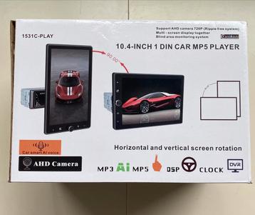 10.4 inch 1 Din Car mp5 player ( nieuw jn verpakking) beschikbaar voor biedingen