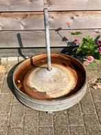 Zinken voederbak voor pluimvee (310824c), Dieren en Toebehoren, Ophalen, Gebruikt, Drinken en Voederen