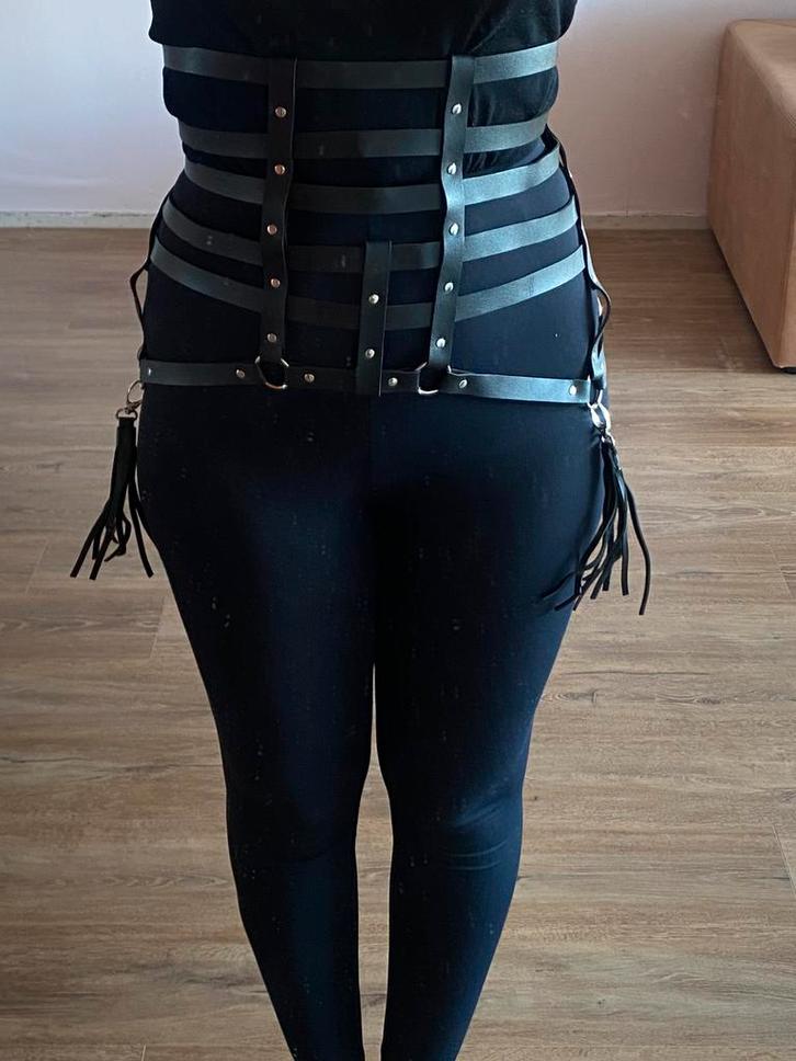 Kinky leren harnas, Kleding | Dames, Overige Dameskleding, Nieuw, Verzenden