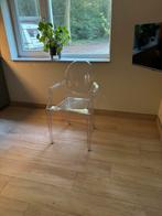 Louis Ghost Kartell Starck tranparante 4 eettafel stoelen, Huis en Inrichting, Stoelen, Ophalen, Kunststof, Overige kleuren, Zo goed als nieuw
