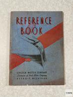 Lincoln Zephyr Reference Book 1937 Owner's Manual, Ophalen of Verzenden