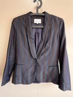 Claudie Pierlot donkerblauw gestreept blazer jasje | mt 36, Claudie pierot, Blauw, Ophalen of Verzenden, Zo goed als nieuw
