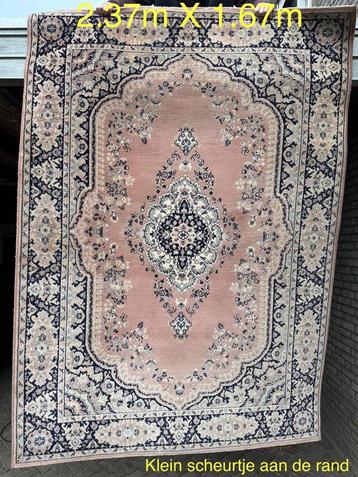Prachtig vintage wollen kleed – 237 x 167 cm beschikbaar voor biedingen