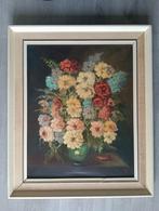 Stilleven met bloemen in een vaas - Gesigneerd, Ophalen of Verzenden