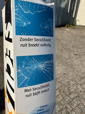Secusafe glasbeveiligingsfilm beschikbaar voor biedingen