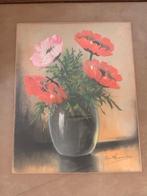 Pastel, aquarel, stilleven, H. Van Wijngaarden, Antiek en Kunst, Ophalen