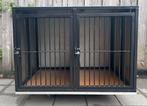 Twee vaks autokooi/autokennel, Ophalen, Gebruikt, 65 tot 100 cm, Hondenhok