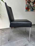 6x eetkamerstoel Montis Mila, Huis en Inrichting, Stoelen, Ophalen, Overige materialen, Zwart, Zo goed als nieuw