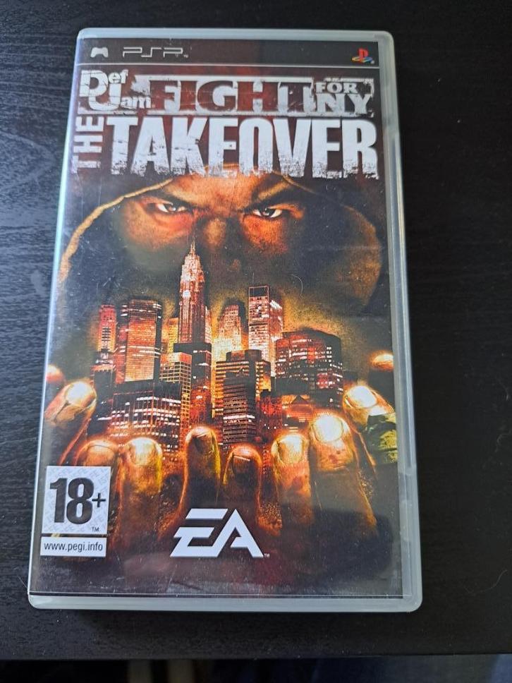 Def Jam Fight for NY - the Takeover PSP (CIB), Spelcomputers en Games, Games | Sony PlayStation Portable, Zo goed als nieuw, Vechten