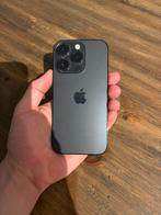Iphone 14 pro space black 256GB met hoesje en doosje, Telecommunicatie, Mobiele telefoons | Apple iPhone, IPhone 14 Pro, Zwart