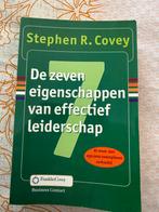 De zeven eigenschappen van effectief leiderschap, Ophalen of Verzenden, Zo goed als nieuw, Stephen R. Covey