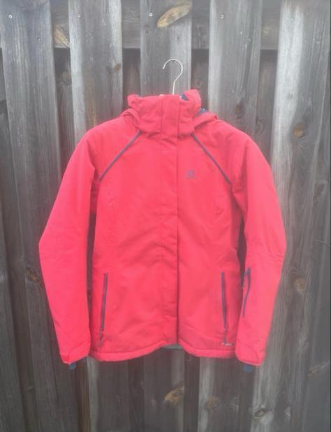 Salomon Ski Jas Dames, Kleding | Dames, Wintersportkleding, Gedragen, Jack, Maat 38/40 (M), Ophalen of Verzenden