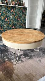 Label51 salontafel saran wit, Ophalen, 50 tot 100 cm, Zo goed als nieuw, Minder dan 50 cm