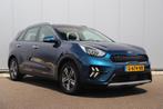 Kia Niro 1.6 GDi Hybrid DynamicLine Automaat Half Leder Navi, Euro 6, Blauw, Leder en Stof, Adaptive Cruise Control