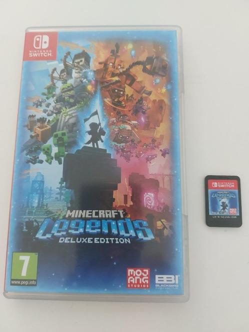 Nintendo Switch Minecraft Legends, Spelcomputers en Games, Games | Nintendo Switch, Zo goed als nieuw, 3 spelers of meer, Vanaf 7 jaar