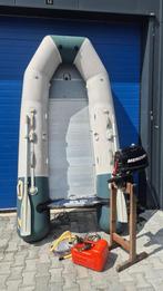Zodiac rubberboot met 4 pk 4-stroke Mercury kortstaart., Watersport en Boten, Ophalen, Aluminium, Gebruikt, Zodiac