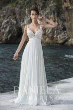 Trouwjurk maat 34/36 kan als positie jurk, Ophalen of Verzenden, Zo goed als nieuw, Wit, Trouwjurk