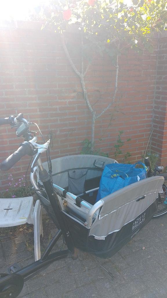 Gazelle bakfiets elektrisch gestolen, Fietsen en Brommers, Fietsen | Bakfietsen, Gebruikt, Gazelle, Elektrisch, Ophalen