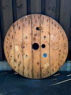 KABELHASPELBLAD 80 CM, Tuin en Terras, Tuintafels, Ophalen, Gebruikt, Rond, Hout