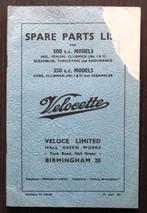 Velocette 500 & 350 cc Models Spare Parts List 1967 (schade), Verzenden, Overige merken
