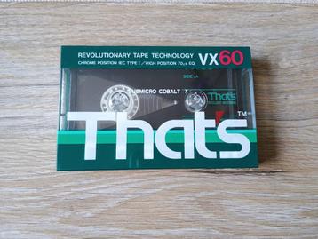 that's vx60 taiyo yuden cassettebandje nieuw type 2 ii high beschikbaar voor biedingen