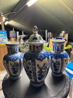 Delfts Blauw Vazen Set, Ophalen of Verzenden