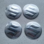 Set van 4 aluminium Suzuki naafkapstickers/ wieldopstickers, Ophalen of Verzenden, Nieuw