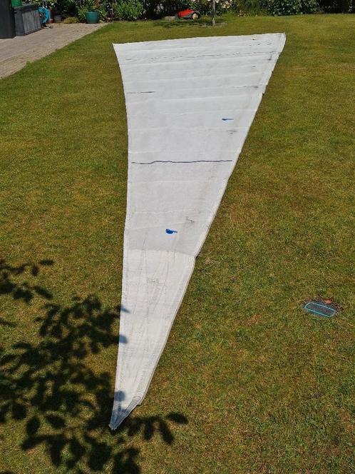 Grootzeil en twee genuas, Watersport en Boten, Zeilen en Zeiltoebehoren, Gebruikt, Overige typen, 15 tot 30 m², 6 meter of meer